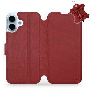 Mobiwear Flip Apple iPhone 17 piros bőrtok kép