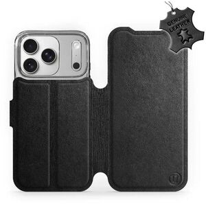 Mobiwear Flip Apple iPhone 17 Pro fekete bőrtok kép