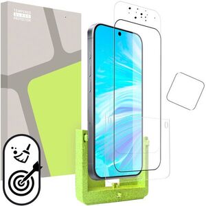 Tempered Glass Protector, Xiaomi 14 modellhez (önfelhelyező applikátor keret) + védőüveg kamerához kép