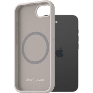 AlzaGuard iPhone 16e / 17e fehér szilikon Magsafe tok kép