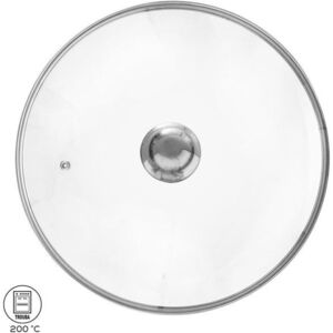 Orion üveg fedő rozsdamentes acél fogantyúval, 30 cm átmérő kép