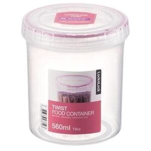LOCK TWIST ÉLELMISZERTÁROLÓ DOBOZ KEREK, 560 ML kép
