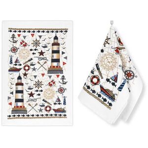 Bellatex szett, 205, 2 db, 40 × 60 cm, tenger kép