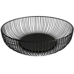 KITCHISIMO gyümölcsös - fekete, 28cm, drót kép