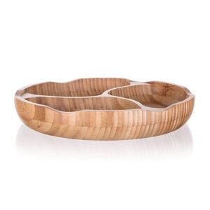 Osztott tál BRILLANTE Bamboo 25 x 4 cm kép