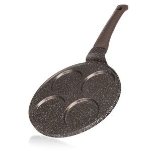 BANQUET GRANITE Dark Brown Tarkedlisütő, tapadásmentes felület, 4 lyukú, 26 cm kép