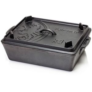 Petromax K8 4, 95 l öntöttvas sütőtálca fedővel kép