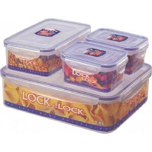 Lock&Lock ételtároló doboz szett - 4 db kép