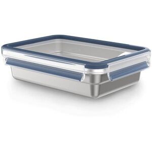 Tefal Master Seal 1, 2 l-es tárolóedény, rozsdamentes acél, téglalap alakú N1150510 kép