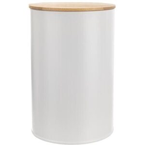 Orion Whiteline Tárolóedény, fém/bambusz, 11 cm átmérőjű kép