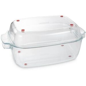 TESCOMA GrandCHEF Sütőedény fedővel 40 x 26 cm, üveg kép