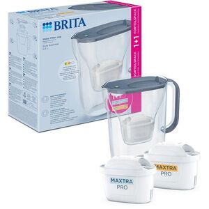 Brita Style Essential +2 Maxtra Pro szűrő (Hard Water és Pure Performance), szürkéskék kép