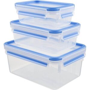 Tefal K3028912 Master Seal Fresh 3 részes szett, négyszögletes (0, 55 l/1, 0 l/2, 3 l) K3028912 kép