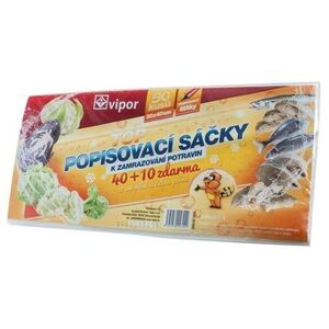 VIPOR HDPE 30×40 cm, 50 darab, átlátszó kép