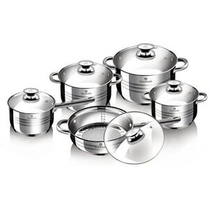 Blaumann Rozsdamentes acél edénykészlet 10 db Jumbo Gourmet Line BL-1637 kép