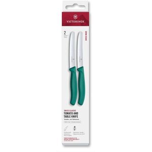 Victorinox Swiss Classic hullámos élű zöld uzsonnakés, 2 db kép