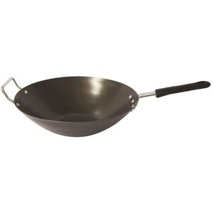 CMP KC21231 Wok serpenyő, acél, 33 cm fekete kép