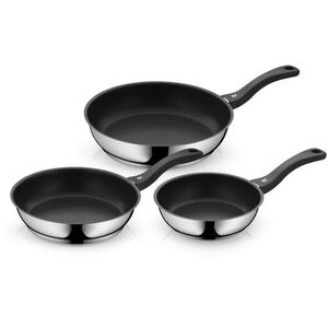 WMF DEVIL serpenyőkészlet, 3 darab 20, 24 és 28 cm, rozsdamentes acél kép