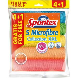 SPONTEX Microfibre Economic XXL 38 × 40 cm (5 darab) kép