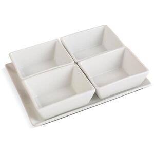 Lamart LT9220 DINE Tálalótál készlet, 20×15, 5 cm, 4 db kép