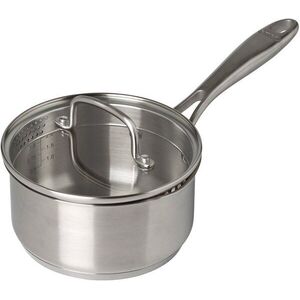 PYREX INFINITY nyeles lábas üvegfedővel, rozsdamentes acél 1, 5 l, 18 cm kép