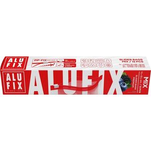 ALUFIX cipzáras zsákok, többféle, 15 darab (1 l + 3 l + 6 l) kép