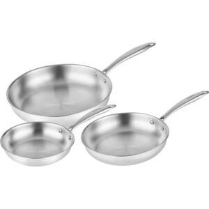 Siguro serpenyő Pure Delight, átmérő 28 + 24 + 20 cm, prémium rozsdamentes acél, 3 db kép