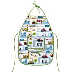 BELLATEX Gyermek kötény, Adela 37 × 47 cm ( 3-5 éves korig ) 7850/055, város kép