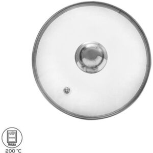 Orion üveg fedő rozsdamentes acél fogantyúval, 20 cm átmérő kép