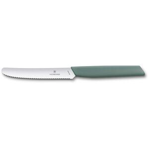 Victorinox Swiss Modern paradicsomszeletelő kés - 11 cm, zsályazöld kép