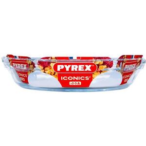 Pyrex tortaforma, üveg, 1, 3 liter kép