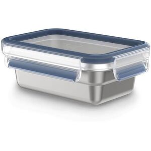 Tefal Master Seal 0.5 l-es tárolóedény, rozsdamentes acél, téglalap alakú N1150310 kép