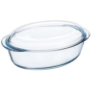 Pyrex Jénai tál fedővel, 6, 7 l kép