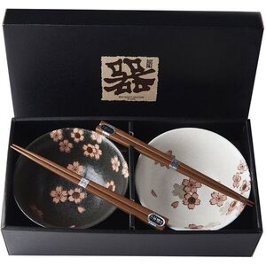 Made In Japan Cherry Blossom tálak pálcikákkal készlet, 400 ml, 2 darab kép