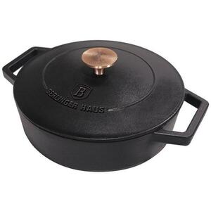 BERLINGERHAUS Öntöttvas, fedővel, 26 cm, Black Rose Collection kép