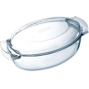 Pyrex sütőedény fedővel, 39 × 22, 5 cm kép