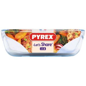 Pyrex sütőedény, edzett üveg 30 × 20 cm kép