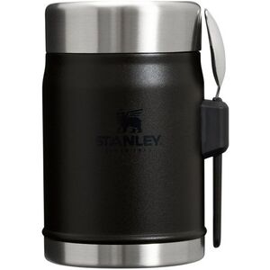 STANLEY Ételtermosz kanállal/villával The Legendary Classic Food Jar 400 ml/14oz Black 2.0 kép