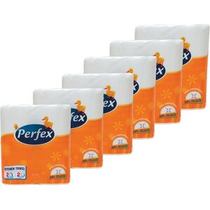 PERFEX konyhai papírtörlő, 6× 2 db kép