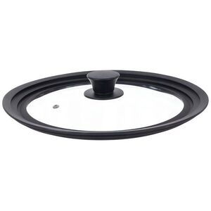 Ruhhy 25563 Univerzális üvegfedő szilikon peremmel 3in1, 18/20/22 cm kép