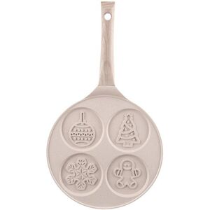 ORION Serpenyő Crema tükörtojás/palacsinta, átmérő 26, 5 cm, 4 mélyedés, karácsony kép