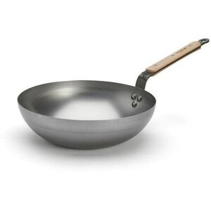 de Buyer 5717.28 Mineral B Bois wok, 28 cm kép