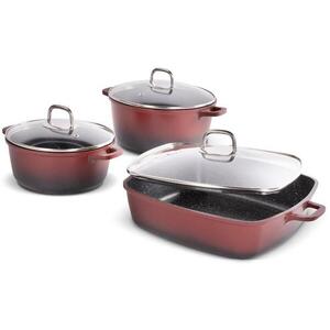 Lamart LT1285 CAST edénykészlet 6 db piros kép