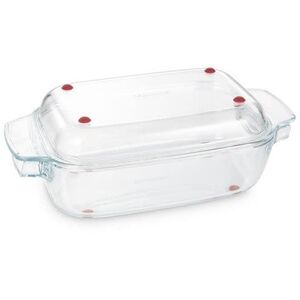 TESCOMA GrandCHEF Sütőedény fedővel 34 x 19 cm, üveg kép