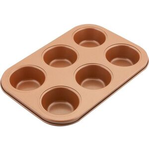 LAMART LT3091 MUFFIN SÜTŐFORMA 6 DARABOS 26, 5X18 CM COPPER kép