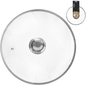ORION üveg fedő, 26 cm, rozsdamentes acél fogantyúval kép