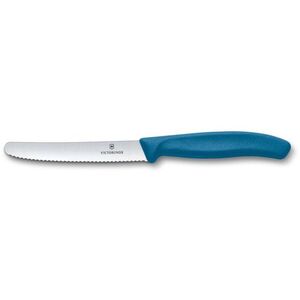 Victorinox Swiss Classic paradicsomszeletelő kés, 11 cm, kék kép