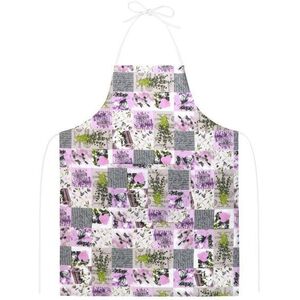 BELLATEX kötény, Adela 67 × 84 cm, 7750/243, patchwork lila kép