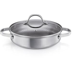 TESCOMA 780564.00 SteelCRAFT mély, fedővel, 24 cm, 2 fogantyúval kép