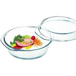 KAVALIERGLASS Kerek tepsi 0, 7 l + fedél 0, 3 l kép